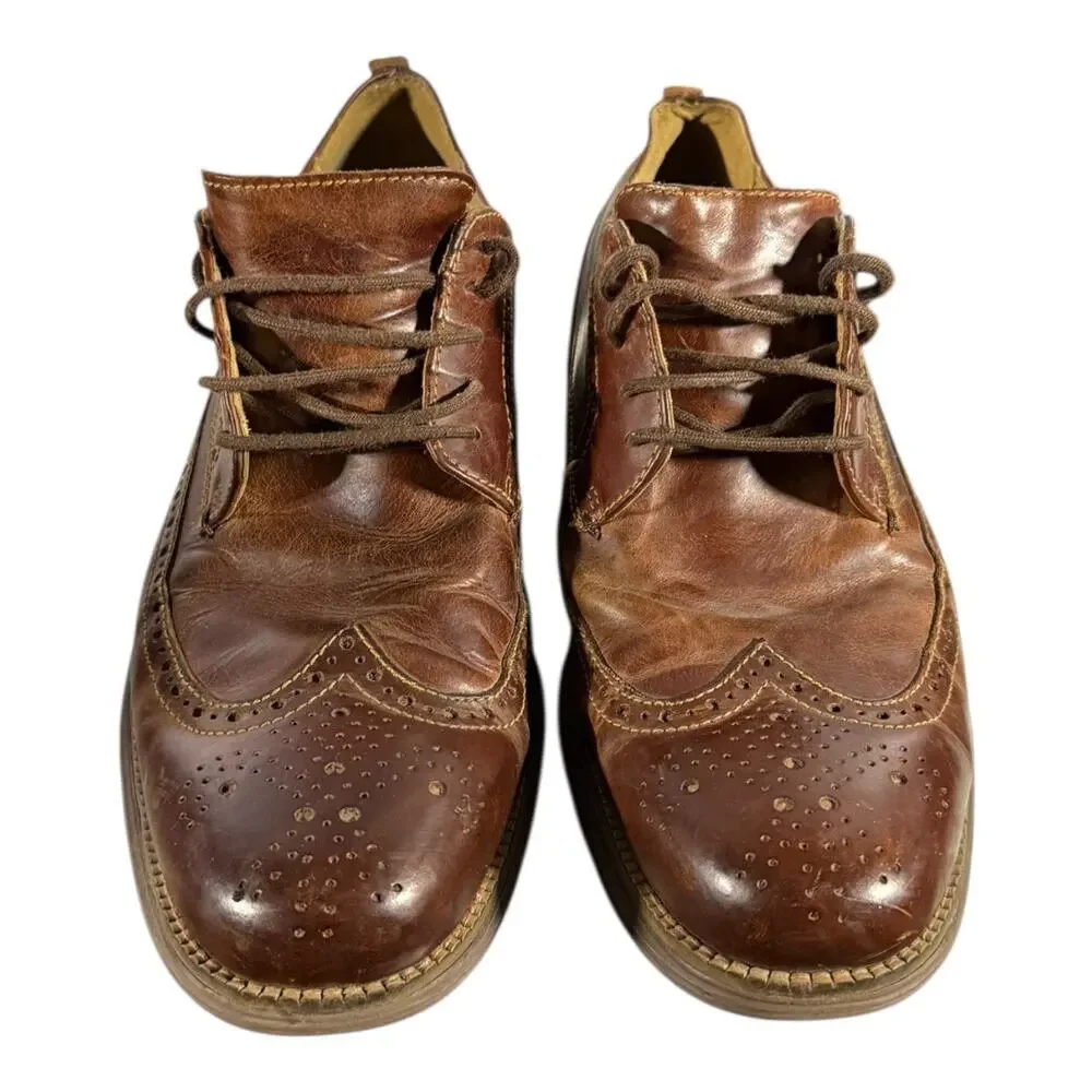 Cole Haan Original Grand LWN II Woodbury Chestnut Oxfords Size 10 M C27845